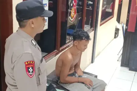 Kepergok Beraksi saat Acara Lamaran, Maling Motor di Lumajang Ditangkap Warga Foto BeritaJatim.com