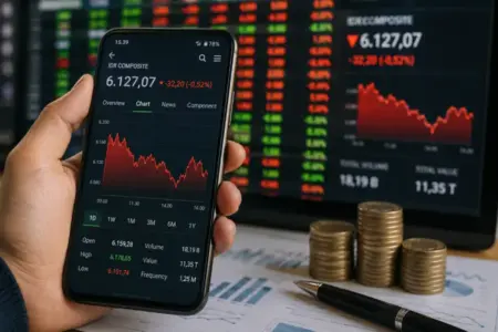 IHSG Melemah dan Asing Jual Saham Rp19,4 Triliun, IPOT Rekomendasikan 4 Instrumen Investasi Ini Foto BeritaJatim.com