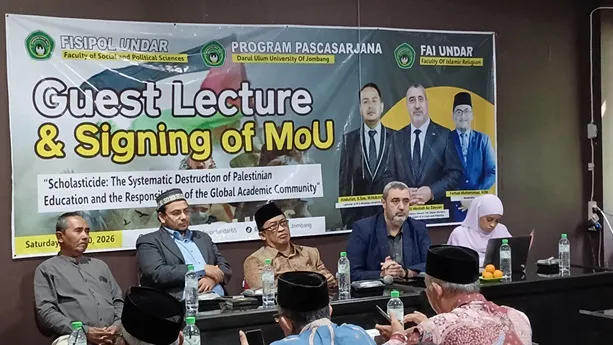 Universitas Darul Ulum Jombang dan Canaan Strategic Studies Sepakati Kerja Sama Pendidikan – Riset Foto BeritaJatim.com