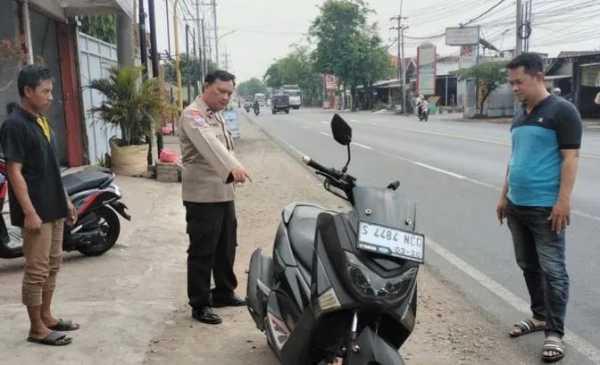 Remaja Asal Surabaya Gagal Curi Motor NMAX Warga Mojokerto yang Takziah Foto BeritaJatim.com