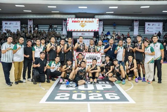 Kapolresta Sidoarjo Turut Bangga Tim Basket Polda Jatim Raih Runner-up Kapolri Cup 2026 Foto BeritaJatim.com