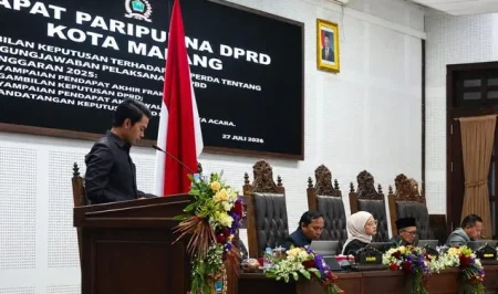 Banyak Sorotan, Fraksi PKB DPRD Kota Malang Abstain atas Raperda Pertanggungjawaban APBD 2025 Foto BeritaJatim.com
