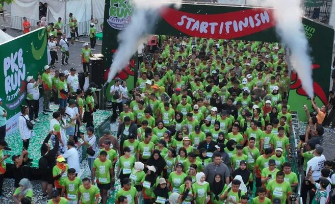 Ribuan Runner Padati PKB Run Fest 2026, Gus Halim: Jadi Agenda Tahunan Foto BeritaJatim.com