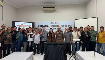 OJK Kediri dan FKIJK Gelar Financial Journalist Class, Perkuat Kompetensi Sektor Keuangan Foto BeritaJatim.com