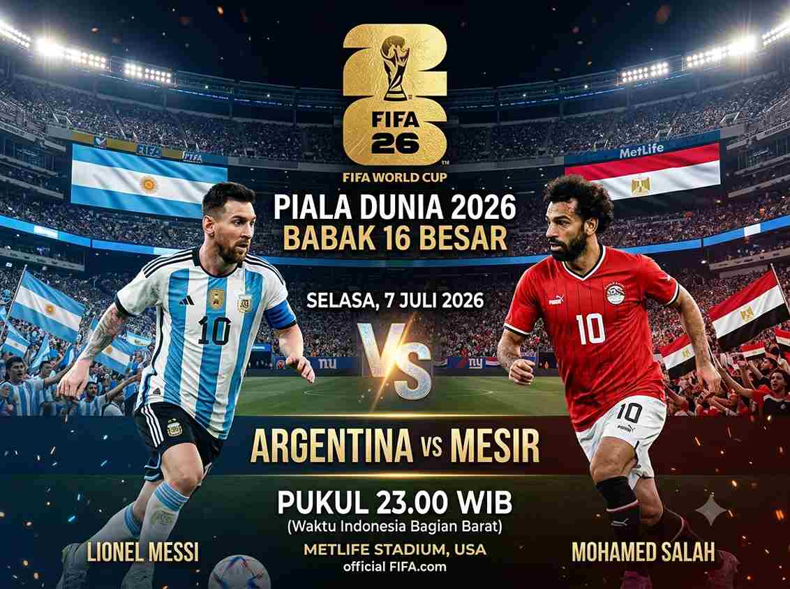 Argentina vs Mesir: Albiceleste Tak Mau Tersandung, The Pharaohs Buru Sejarah | beritajatim.com