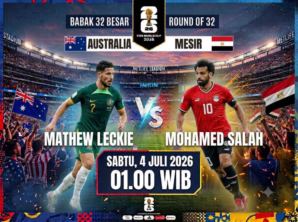 Australia vs Mesir: The Socceroos Waspadai Salah, The Pharaohs Incar Sejarah Foto BeritaJatim.com