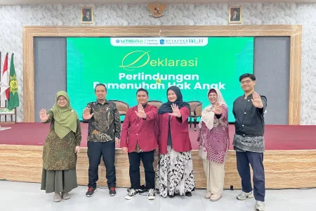 Psikologi Umsura Deklarasikan Mahasiswa Sahabat Anak di Program DASH Foto BeritaJatim.com