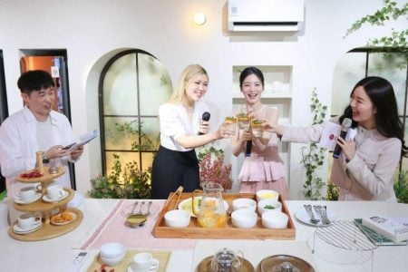 LG Electronics Boyong Konsep “Housewarming by LG” ke Indonesia bersama Shin Ye Eun Foto BeritaJatim.com