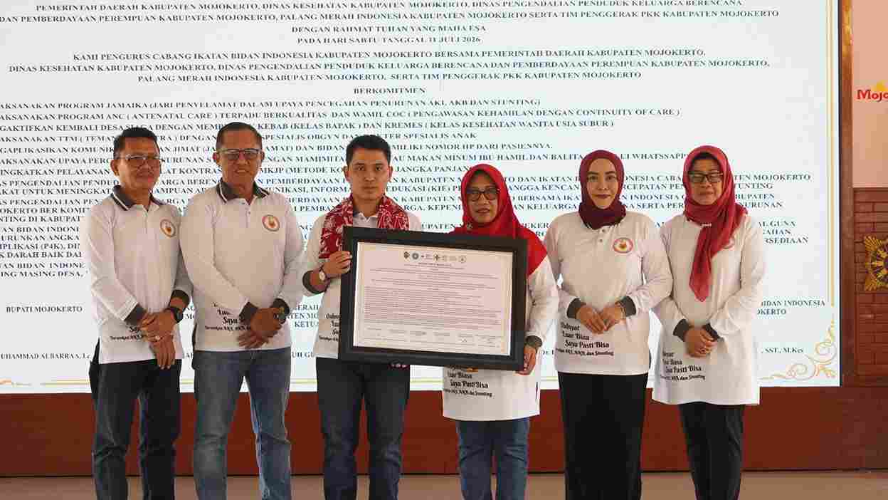 Bupati Mojokerto: Jangan Sampai Ada Ibu dan Bayi Kehilangan Nyawa karena Terlambat Ditangani | beritajatim.com