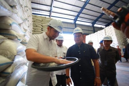 BULOG Jatim Sukses Serap 100% Gabah Petani, Sebanyak 884.559 ton Foto BeritaJatim.com