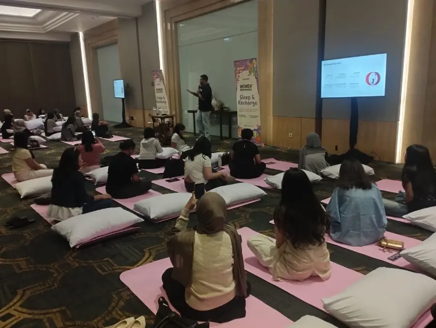 Sleep & Recharge, Ini Cara Dorong Perempuan Jaga Kesehatan Lewat Tidur Berkualitas Foto BeritaJatim.com