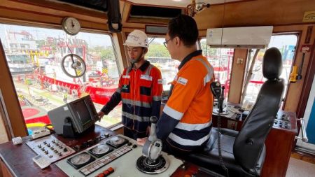 Cetak Pelaut Tangguh, Pelindo Marine Bekali Kadet Nusantara Budaya Keselamatan Kerja Foto BeritaJatim.com
