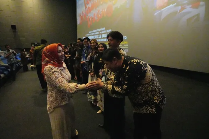 Film ‘Rejoto Nyambung Tresno’ Jadi Media Promosi Wisata dan Ekonomi Kreatif Kota Mojokerto Foto BeritaJatim.com