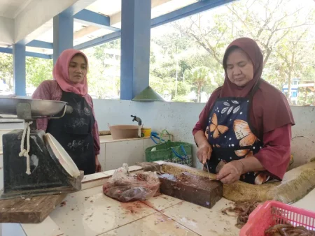 Harga Ikan di Pacitan Naik, Pasokan Nelayan Menurun Akibat Musim Angin Timuran Foto BeritaJatim.com