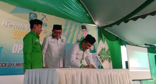 Nahkodai PKB Blitar hingga 2031, M. Rifa’i Bidik Target 14 Kursi DPRD Foto BeritaJatim.com