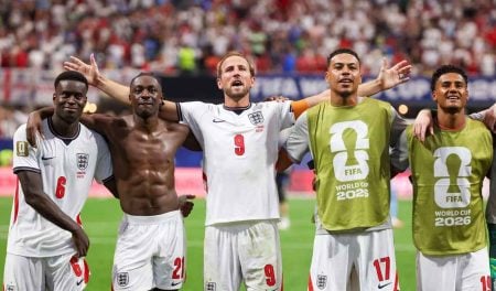 “Wonderwall” Satukan Timnas Inggris dan Suporter di Piala Dunia 2026 Foto BeritaJatim.com