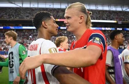 FIFA Buka Suara Terkait Kontroversi Gol Jude Bellingham saat Inggris Singkirkan Norwegia Foto BeritaJatim.com