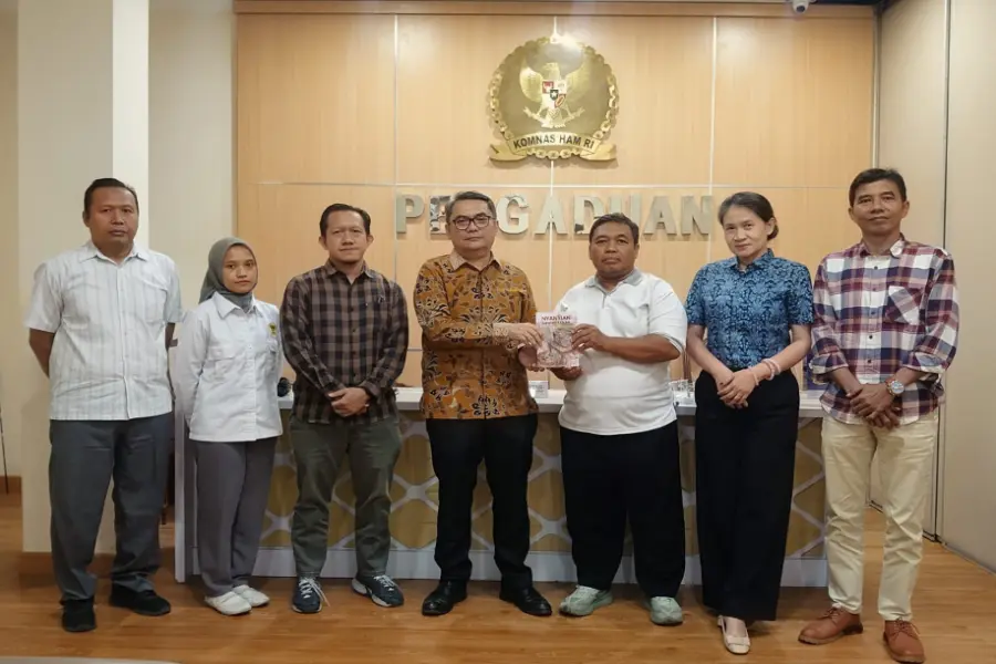Tiga Dekade Berlalu, Penyintas Aktivis SMID/PRD Titipkan Kesaksian 1996 kepada Komnas HAM Foto BeritaJatim.com