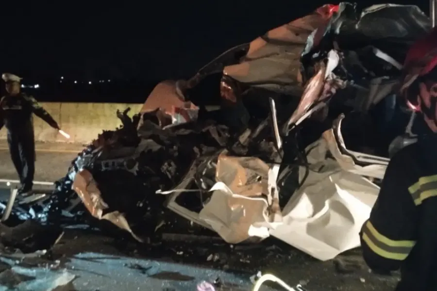 Kecelakaan di Tol Pandaan-Malang, Tiga Orang Tewas Foto BeritaJatim.com