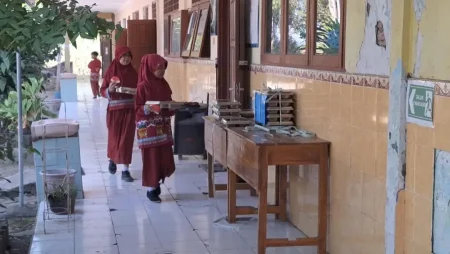 Tahun Ajaran Baru, SDN Pandankrajan 1 Kemlagi Mojokerto Tak Dapat Siswa Baru Foto BeritaJatim.com