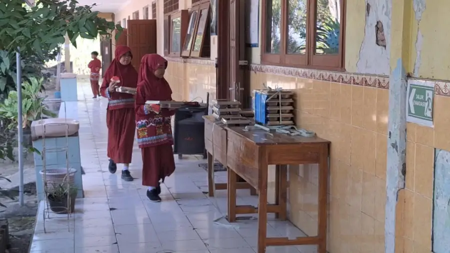 Tahun Ajaran Baru, SDN Pandankrajan 1 Kemlagi Mojokerto Tak Dapat Siswa Baru Foto BeritaJatim.com