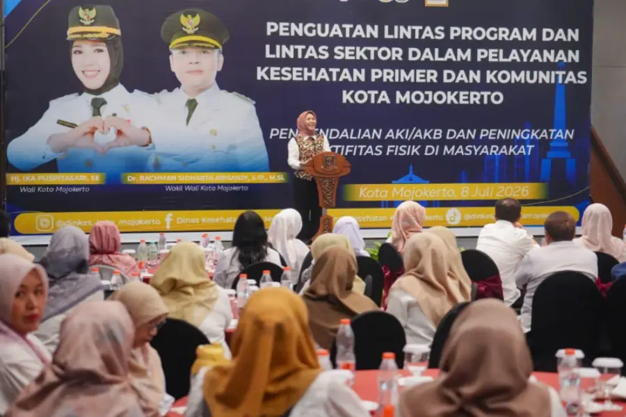Waspadai Kematian Bayi, Wali Kota Mojokerto Targetkan Angka Kematian Ibu Tetap Nol Foto BeritaJatim.com