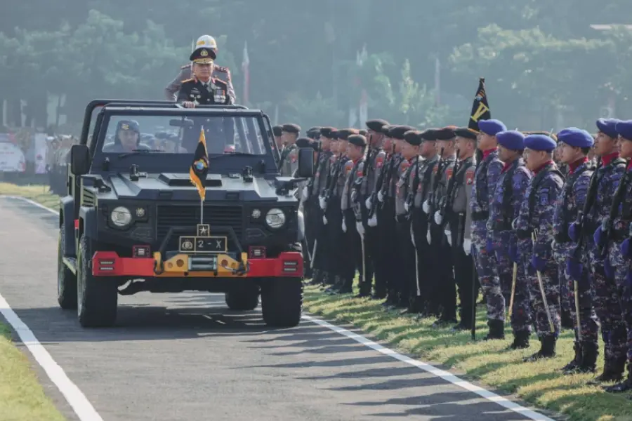 Peringatan Hari Bhayangkara ke-80, Polda Jatim Teguhkan Komitmen Layani Masyarakat Foto BeritaJatim.com