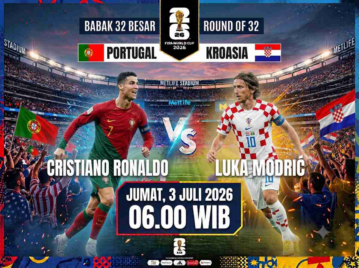Portugal vs Kroasia: Duel Dua Raksasa Eropa | beritajatim.com