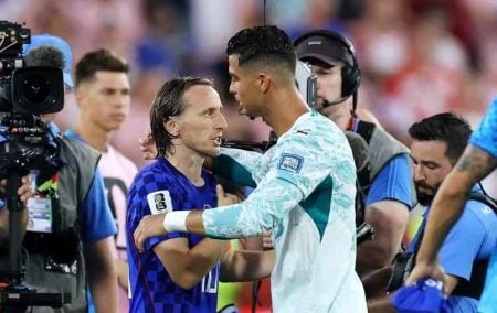 Cristiano Ronaldo Ukir Rekor Baru, Portugal Tantang Spanyol di Piala Dunia 2026 Foto BeritaJatim.com