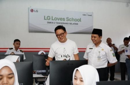 Tingkatkan Kualitas Vokasi, LG Hadirkan Kelas Multimedia Modern Foto BeritaJatim.com