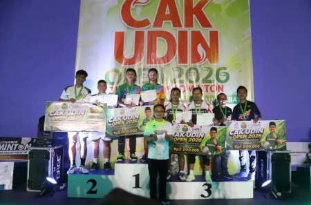 Final Cak Udin Open 2026 Sengit, Hasanuddin Wahid Tegaskan PKB Komitmen Cetak Atlet Bulutangkis Malang Raya Foto BeritaJatim.com