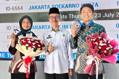 Siswi MAN 2 Kota Malang Raih Medali Perak Olimpiade Biologi Internasional, Lolos Kuliah di ITB Foto BeritaJatim.com