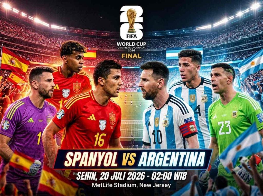 Argentina vs Spanyol: Pertarungan Filosofi, Bintang Muda, dan Sejarah Foto BeritaJatim.com