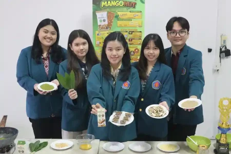 Mahasiswa Ubaya Ciptakan Mangonut Bar dari Daun Mangga dan Kulit Kacang, Diklaim Bantu Turunkan Risiko Diabetes Foto BeritaJatim.com