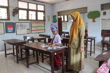 Kalah Bersaing, SDN di Tulungagung ini Hanya Dapat Satu Siswa baru Foto BeritaJatim.com