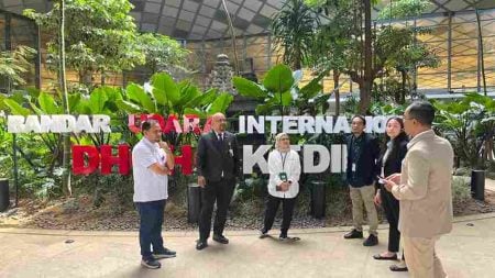 Arab Saudi Tertarik Bandar Udara Dhoho Layani Haji Foto BeritaJatim.com