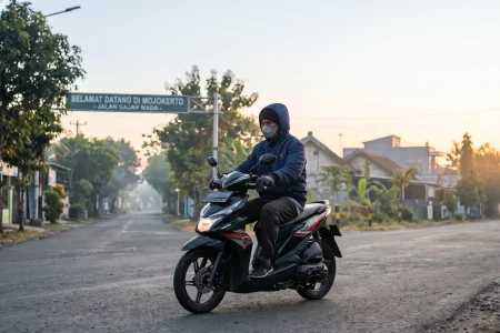 Suhu Udara Mojokerto Terasa Lebih Dingin, BPBD Pastikan Belum Fenomena Bediding Foto BeritaJatim.com