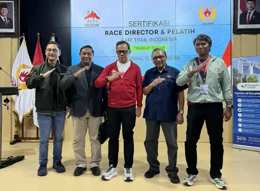 Dibuka Wamendagri Bima Arya, ALTI Jatim Cetak 100 Pelatih dan Race Director Trail Foto BeritaJatim.com