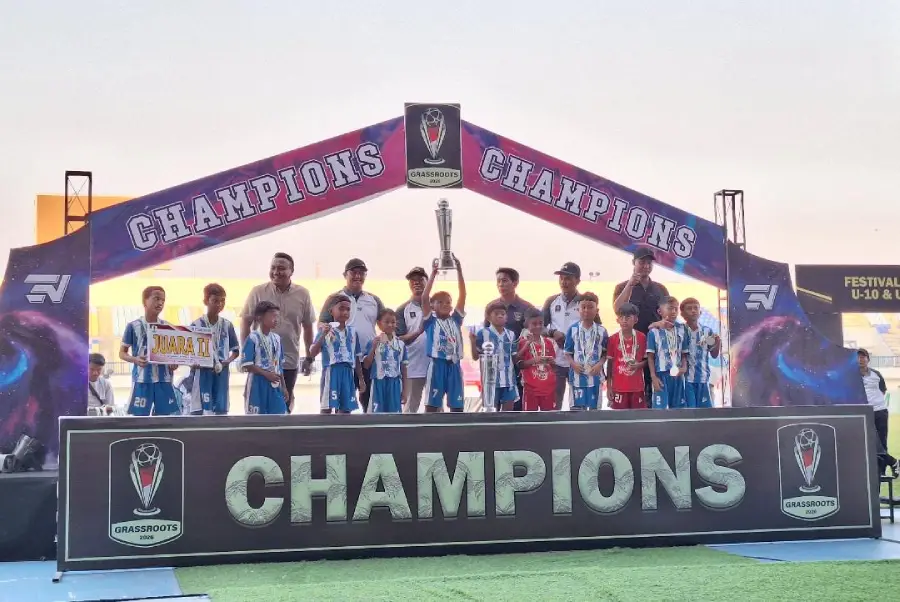 Dua Wakil Lamongan Jadi Runner-up Festival Sepakbola Piala Presiden Jatim 2026 Foto BeritaJatim.com
