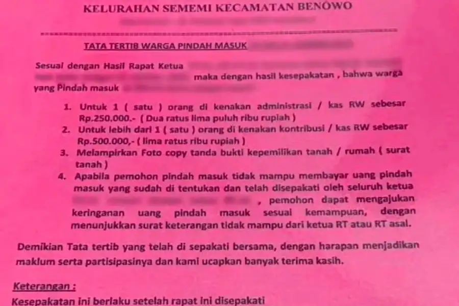 Dispendukcapil Surabaya Respon Dugaan Pungli RT-RW di Wilayah Sememi Surabaya Foto BeritaJatim.com