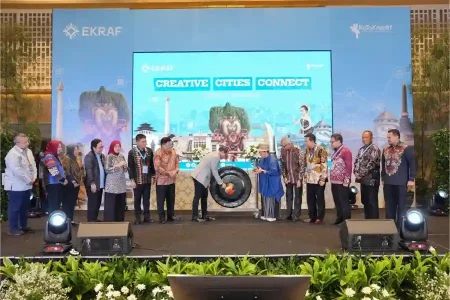 Rindekraf Jadi Fondasi Pengembangan Ekonomi Kreatif yang Inklusif Foto BeritaJatim.com