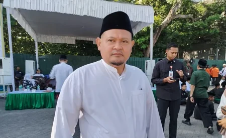 Persiapan Muktamar NU ke-35 di Tambakberas Jombang, Toilet Umum Disiapkan di Sejumlah Titik Strategis Foto BeritaJatim.com