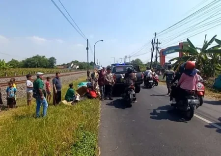 Motor Angkut Rongsokan Tabrak Mobil Boks di Sumobito Jombang, Pengendara Luka Berat Foto BeritaJatim.com