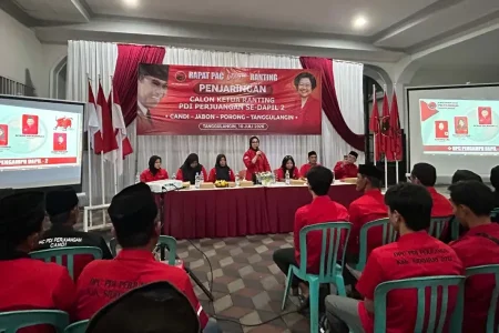 Gelar Seleksi Tahap I Calon Ketua Ranting, DPC PDIP Sidoarjo Kantongi 1.730 Nama Foto BeritaJatim.com