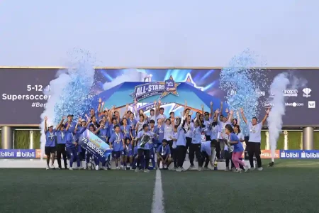 HYDROPLUS Soccer League All-Stars 2025/2026: Goal Aksis dan Akademi Persib Bandung Juara Foto BeritaJatim.com