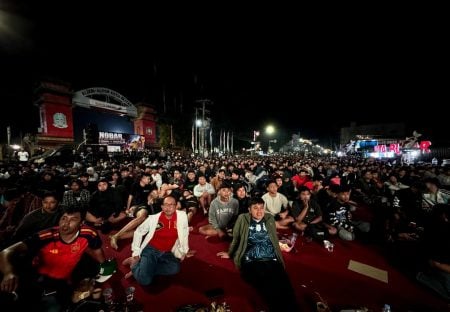 Final Piala Dunia Jadi Pesta Rakyat Bertabur Hadiah di Blitar Foto BeritaJatim.com