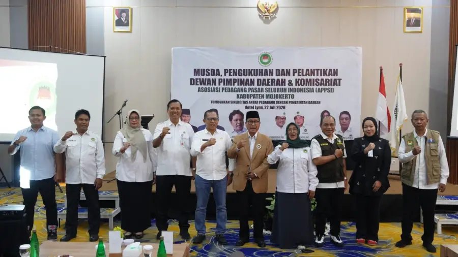Sekdakab Mojokerto Ajak APPSI Perkuat Tata Kelola dan Daya Saing Pasar Rakyat Foto BeritaJatim.com