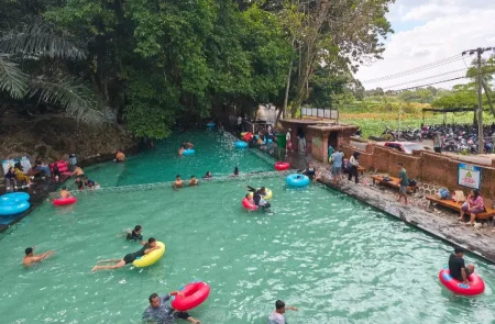 Wisata Sgodean Magetan Destinasi Baru Berbasis Mata Air Alami, BUMDes Bidik 400 Pengunjung di Akhir Pekan Foto BeritaJatim.com
