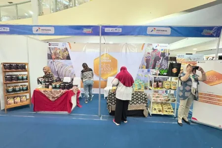 Gebrakan Pertamina di Malang City Expo 2026, Boyong Produk Kuliner Lokal Tembus Kelas Dunia Foto BeritaJatim.com