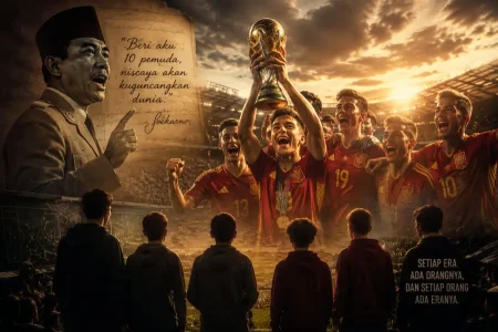 Mengapa Tim Muda Spanyol Akan Mengingatkan Kita pada Bung Karno Foto BeritaJatim.com